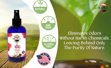 Vanilla Spice Air Freshener, All Natural Room Spray, Home Air Freshener, Car Fragrance Air Freshener, Not Toxic Spray