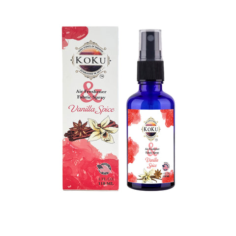 Vanilla Spice Air Freshener, All Natural Room Spray, Home Air Freshener, Car Fragrance Air Freshener, Not Toxic Spray