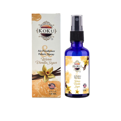 Warm Vanilla Sugar Air Freshener, Essential Oil Spray, Alcohol Free Car Air Freshener, Non Toxic Aromatherapy Spray, Home Spray