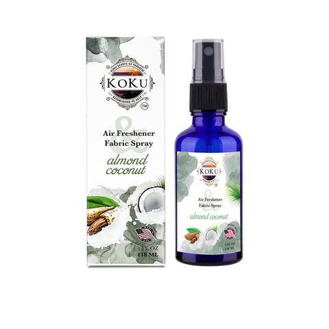 Almond Coconut Air Freshener, Car Air Freshener, Room Spray, Home Fragrance, Aromatherapy Spray, Odor Eliminator Spray