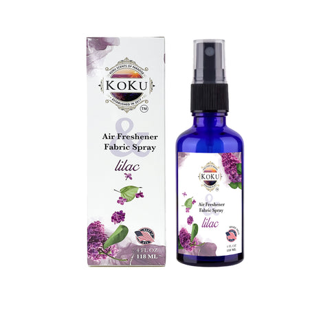 Lilac Room Spray, Natural Fabric Spray, Car Air Freshener, Linen Spray, Home Fragrance, Essential Oil Aromatherapy Spray