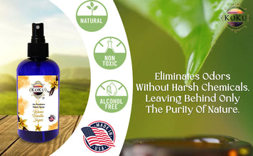 Warm Vanilla Sugar Air Freshener, Essential Oil Spray, Alcohol Free Car Air Freshener, Non Toxic Aromatherapy Spray, Home Spray