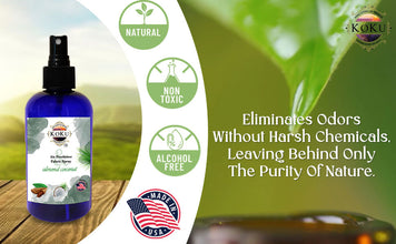 Almond Coconut Air Freshener, Car Air Freshener, Room Spray, Home Fragrance, Aromatherapy Spray, Odor Eliminator Spray