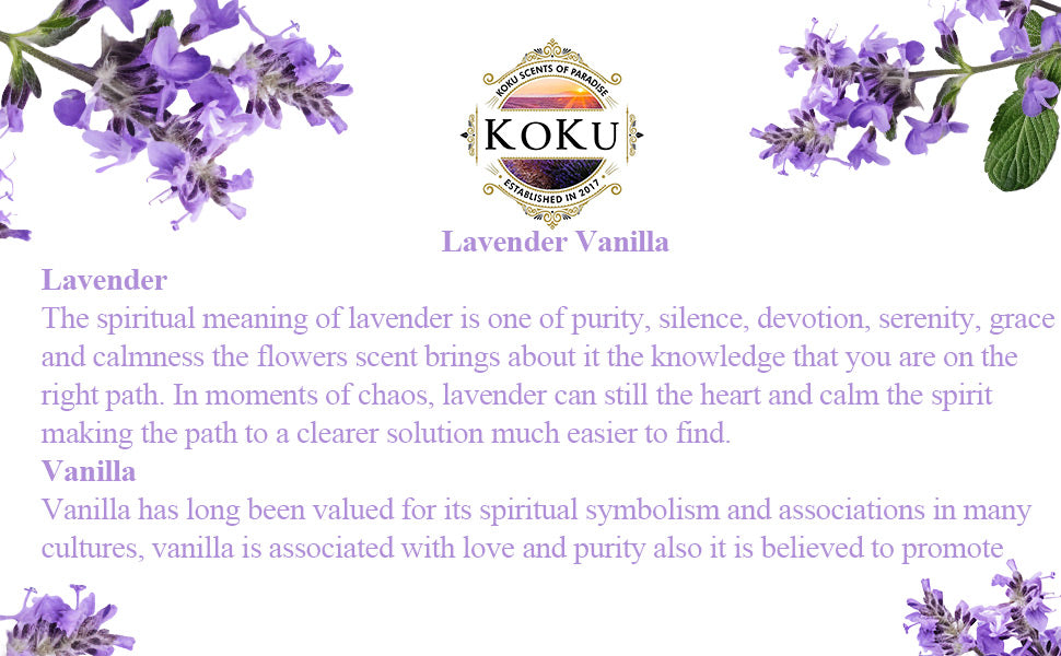 lavender plant spiritual meaning Lavender Vanilla Air Freshener | Luxury Odor Spray